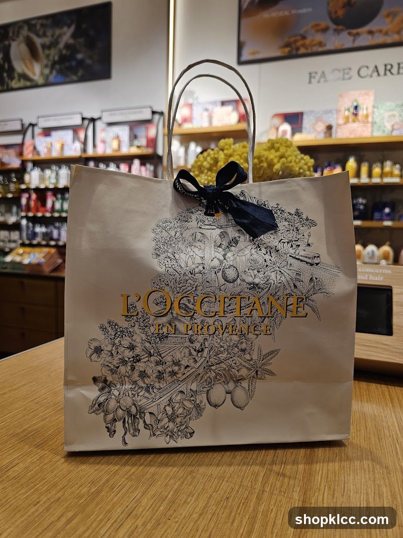 L'Occitane Shopping Bag
