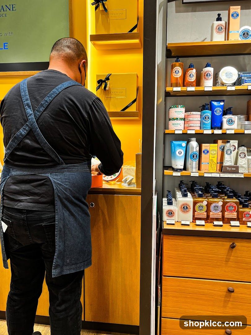 Store Interior with Products and Staff