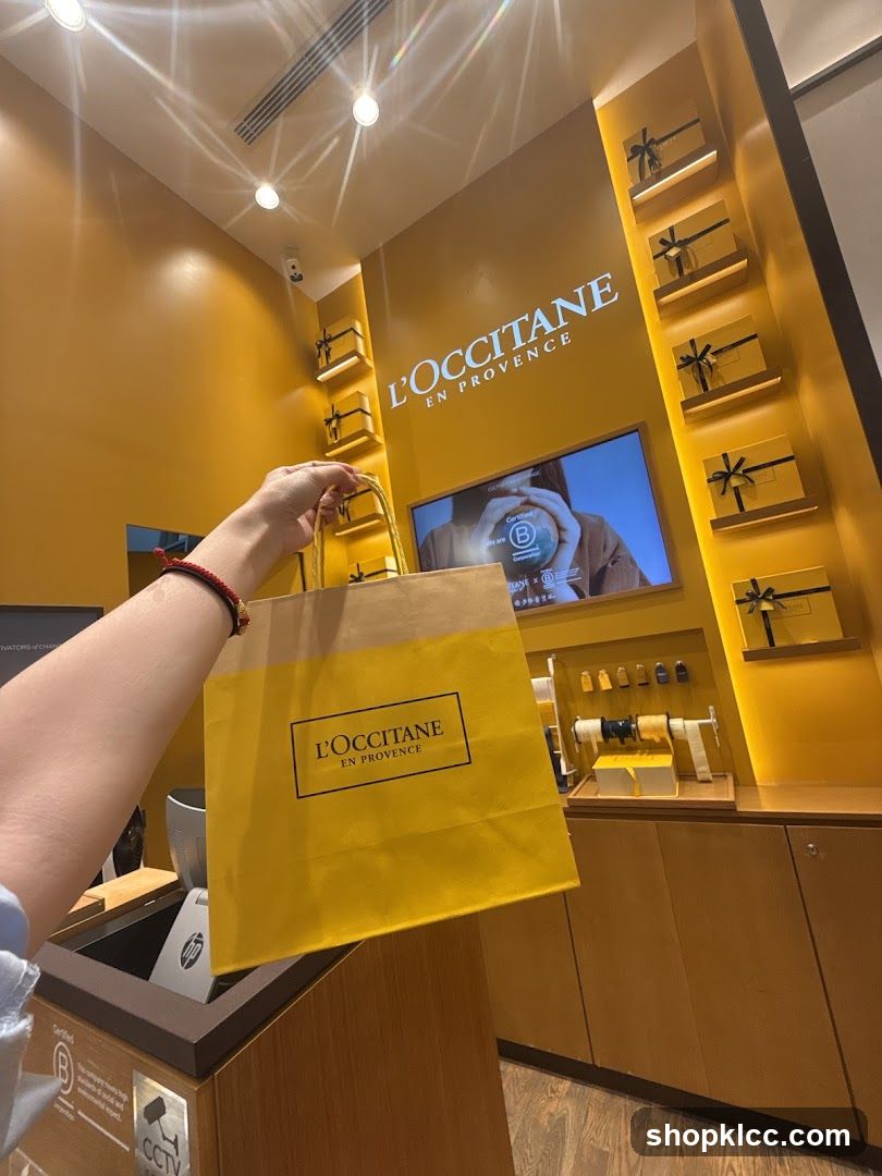 L'Occitane Shopping Bag