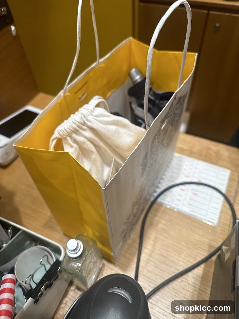 Shopping Bag with Contents