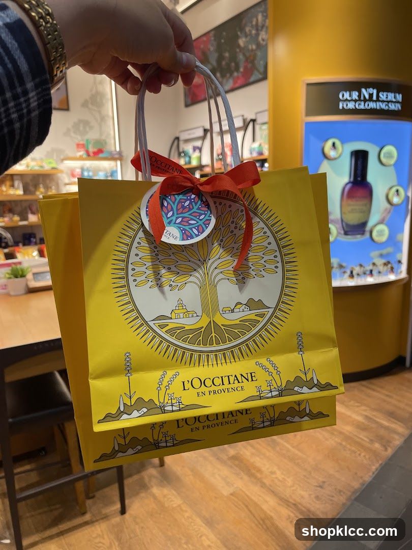 L'Occitane Shopping Bag