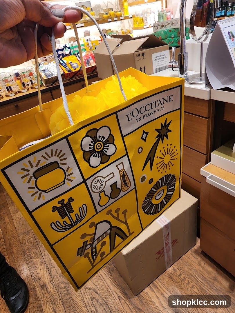 L'Occitane Shopping Bag