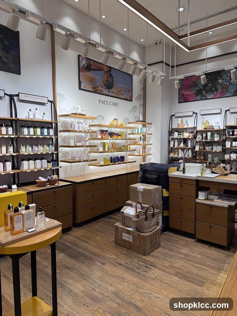 L'Occitane Store Interior
