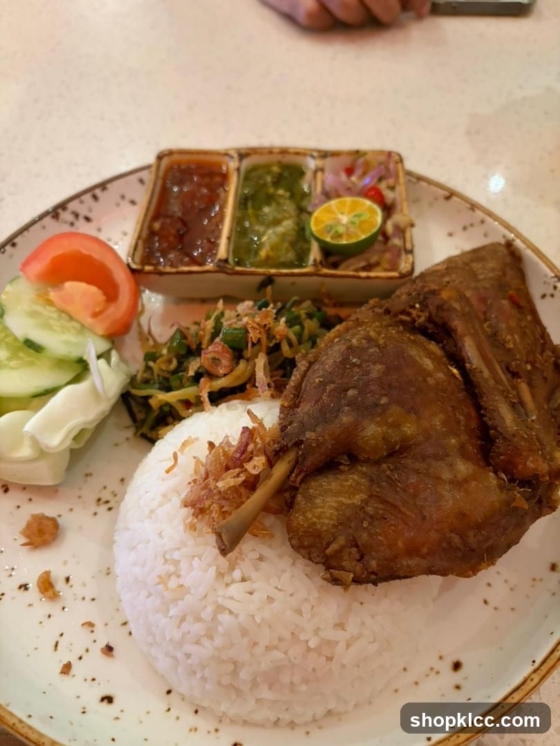 Crispy Duck Dish