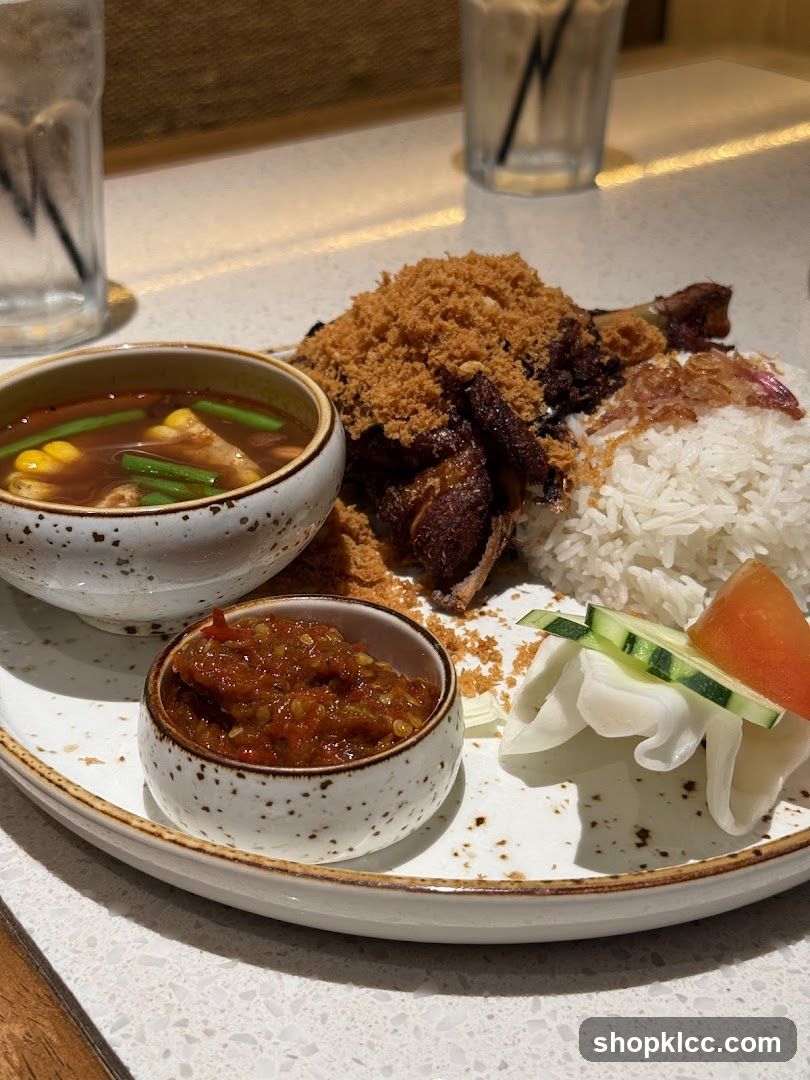 Crispy Duck Dish