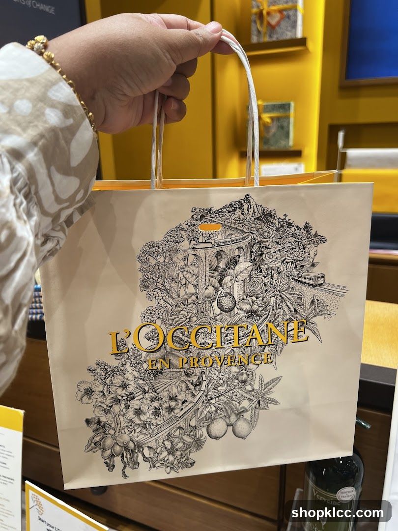 L'Occitane Shopping Bag