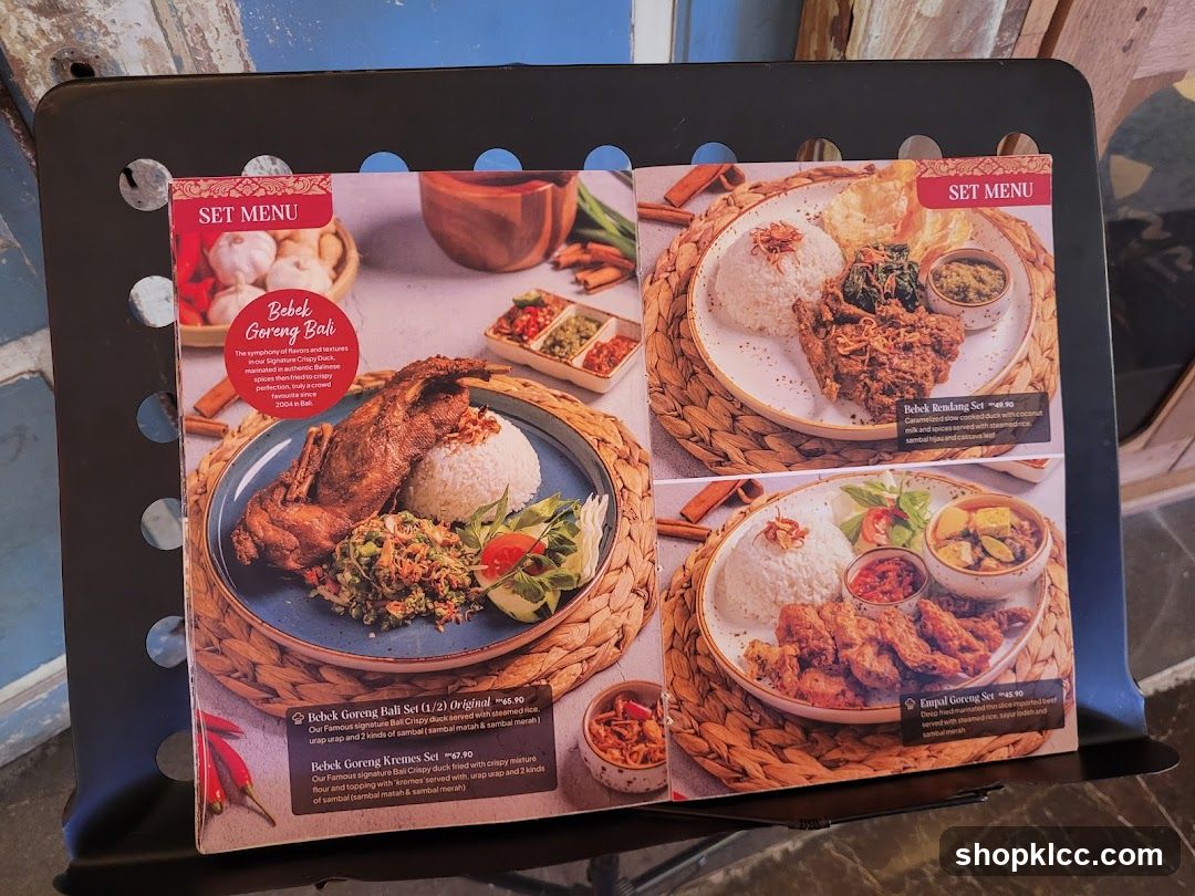Set Menu