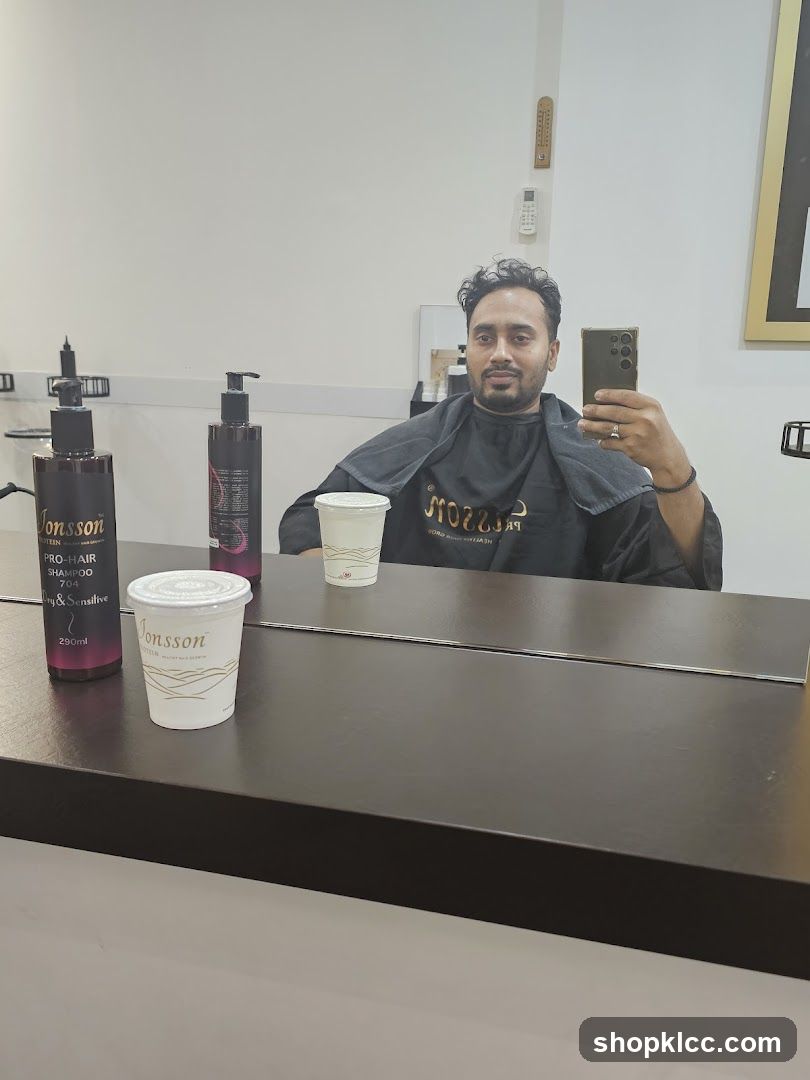 Man in Salon