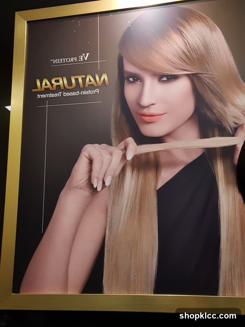 Hair Treatment Advertisement