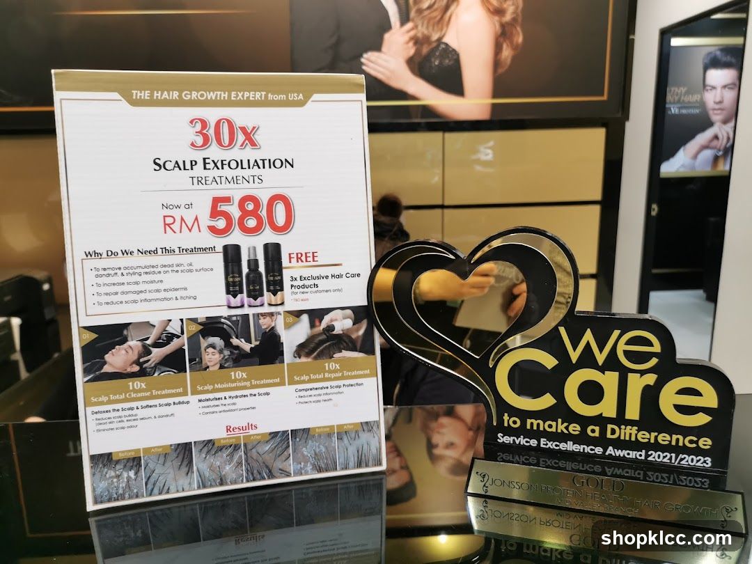 Scalp Exfoliation Treatment Promotion