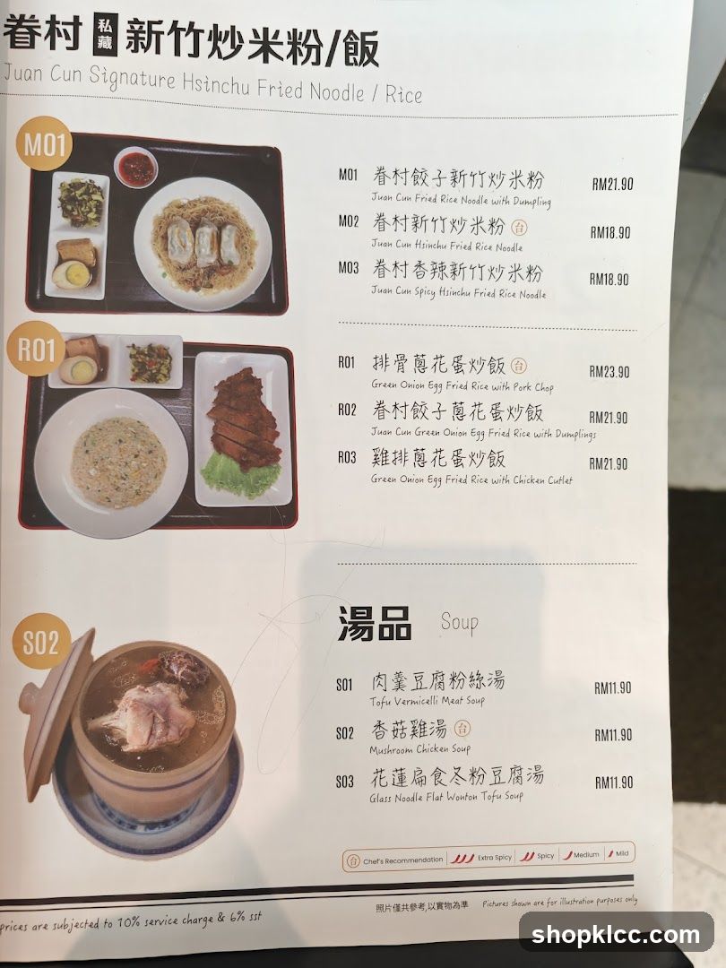 Juan Cun Signature Hsinchu Fried Noodle / Rice