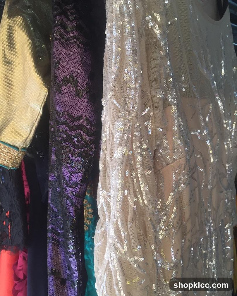 Sparkling Sequined Garments