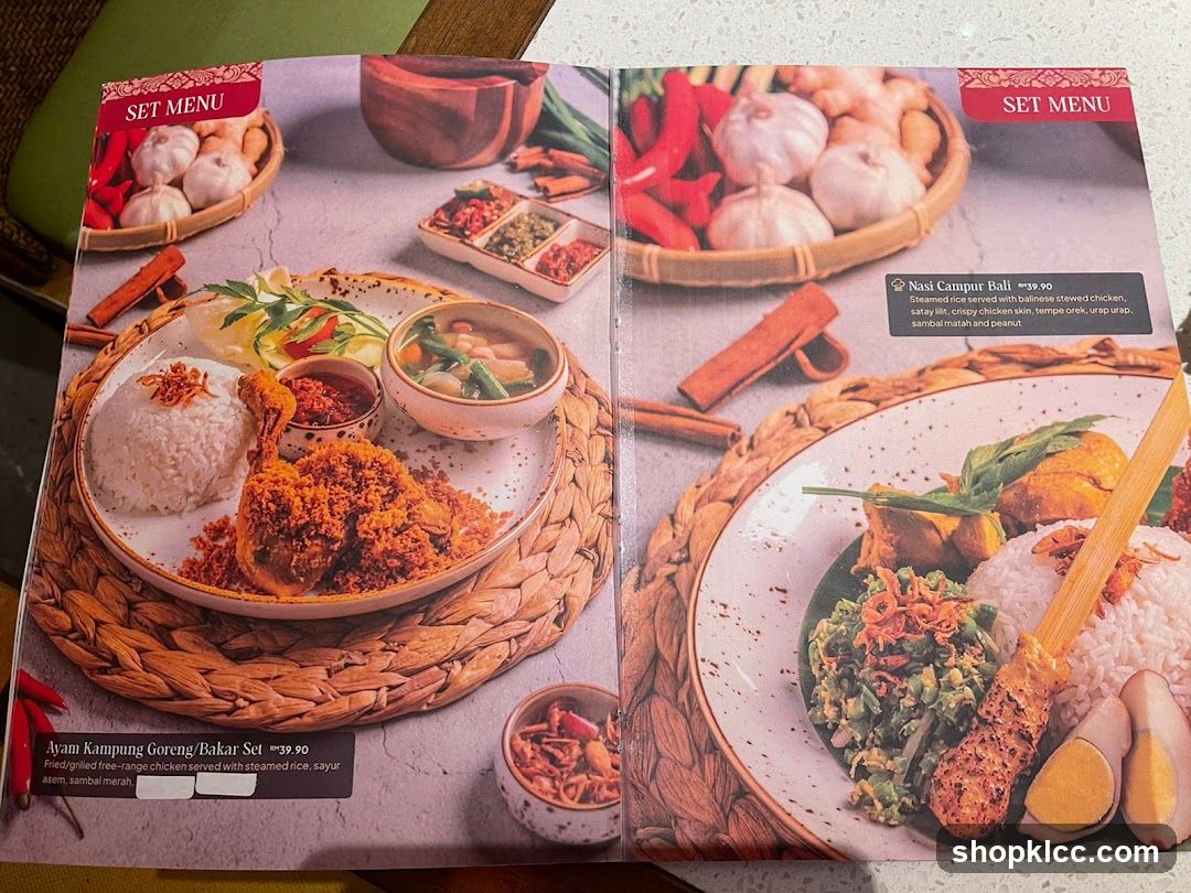 Set Menu