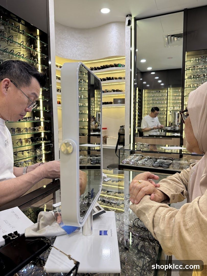 Optician's Consultation