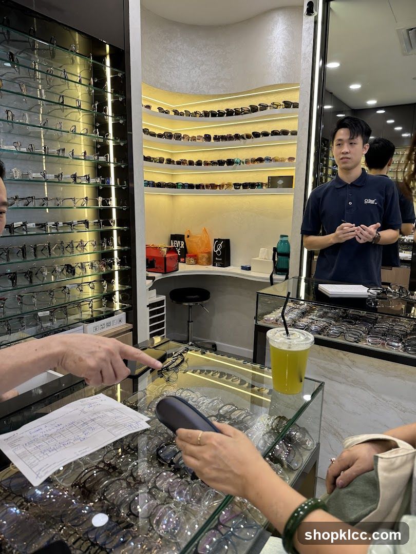 Optician's Store Interior