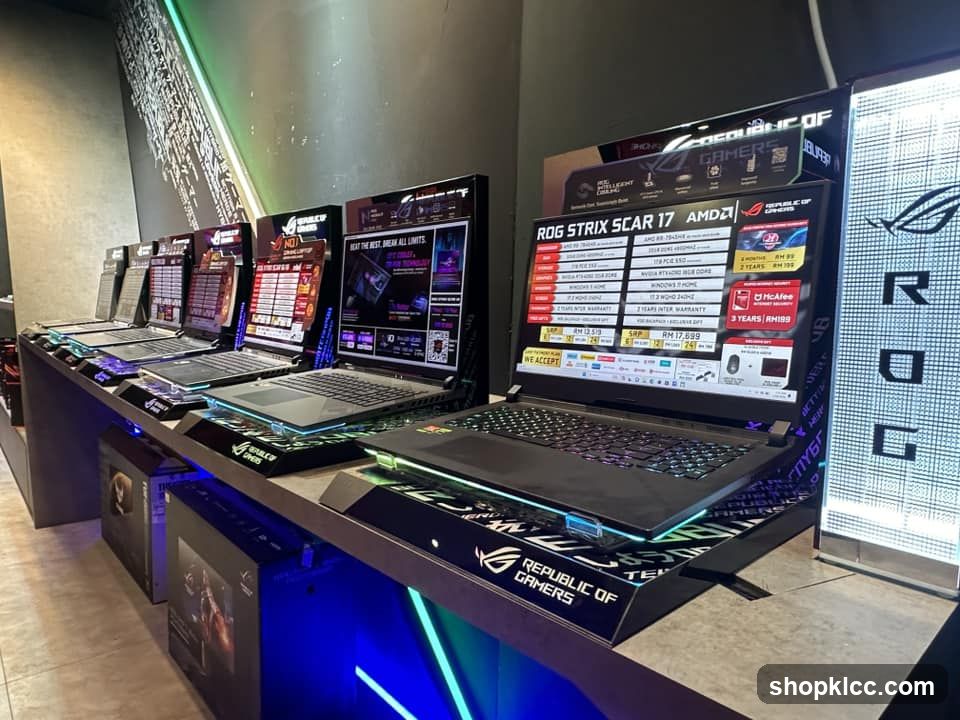 Gaming Laptops Display