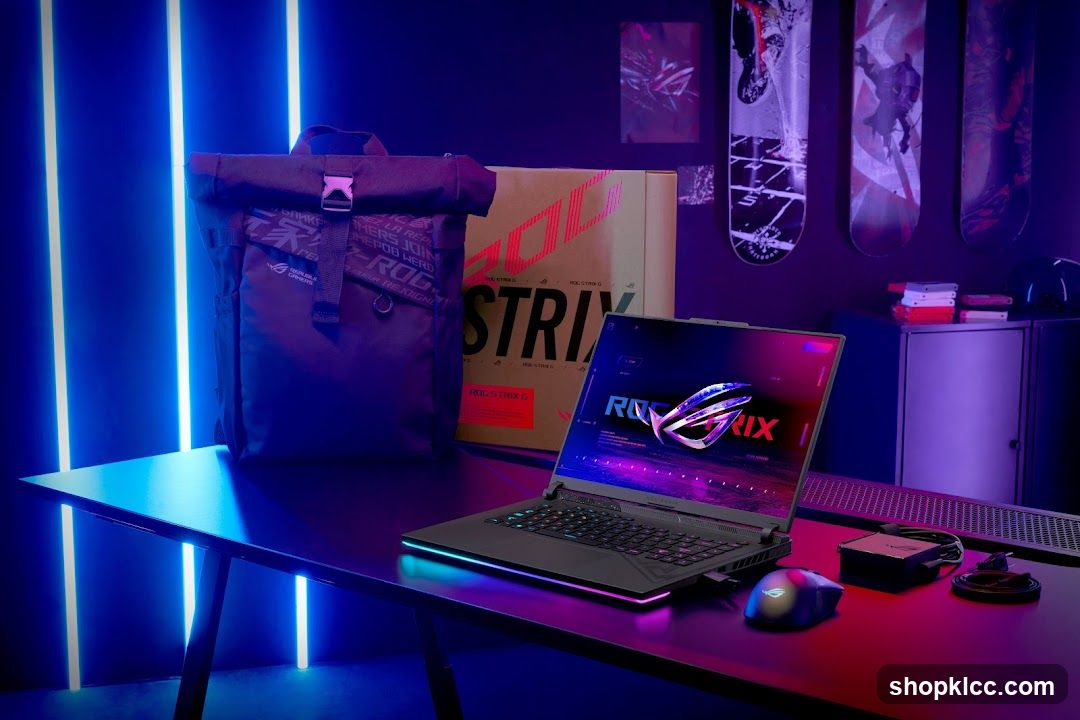 Gaming Laptop Setup