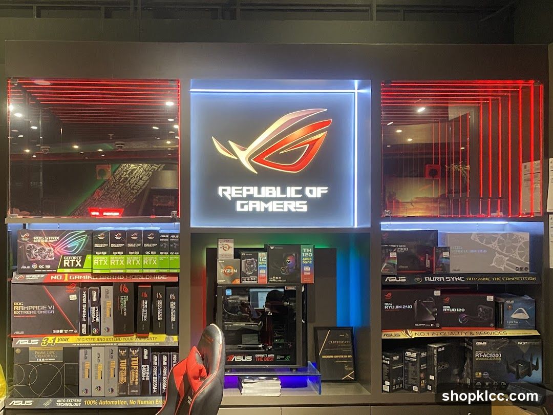 Computer Components Display
