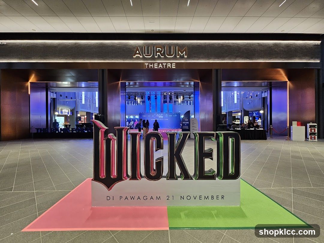 Wicked Theatre Entrance