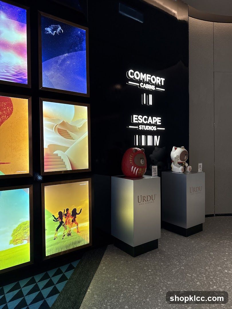 Illuminated Art and Branding Display
