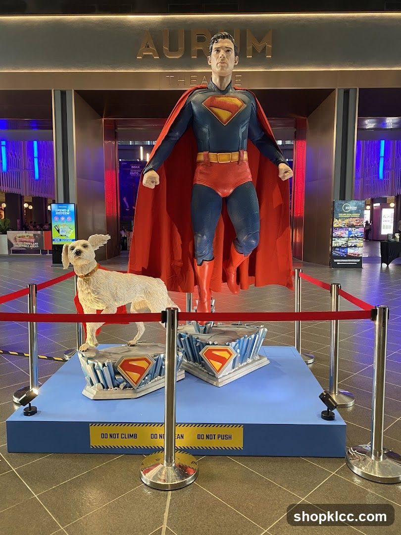 Superman and Krypto Display