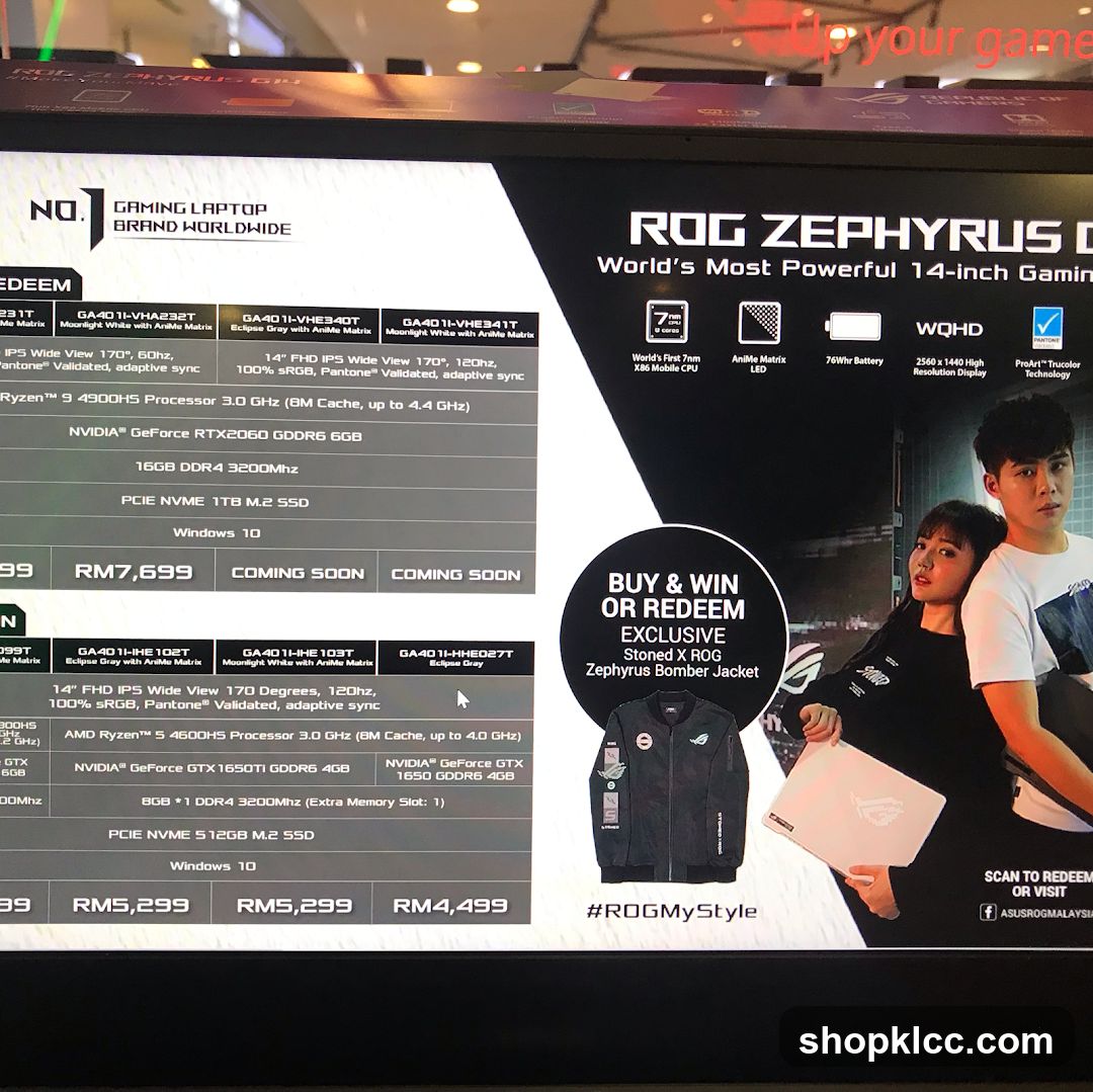 ROG Zephyrus G14 Laptops