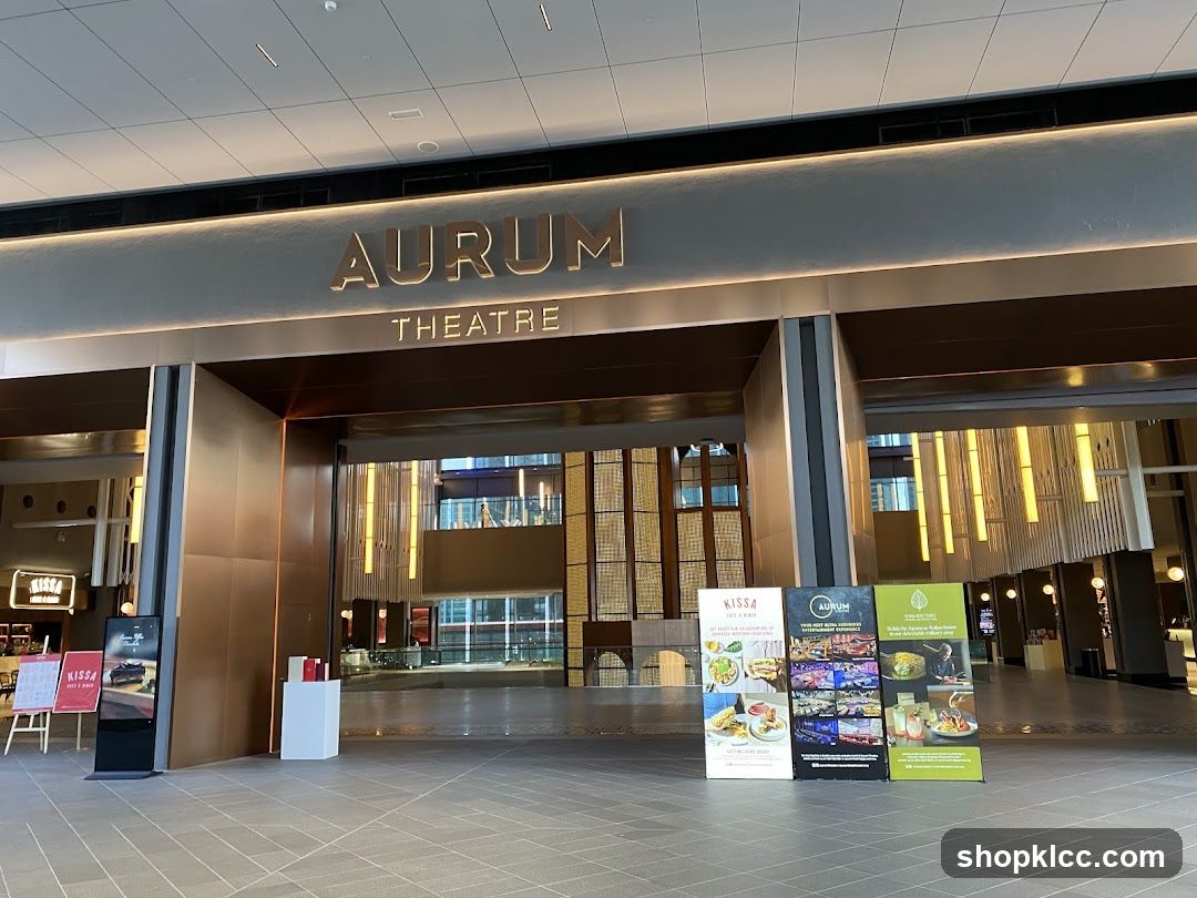 Aurum Theatre Entrance