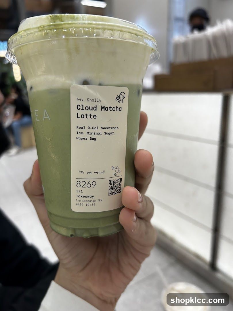 Cloud Matcha Latte