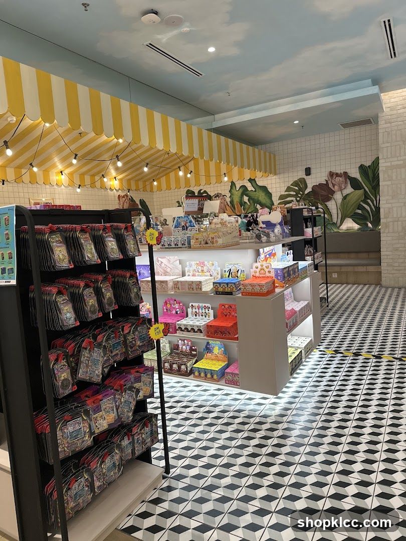 Store Interior with Merchandise