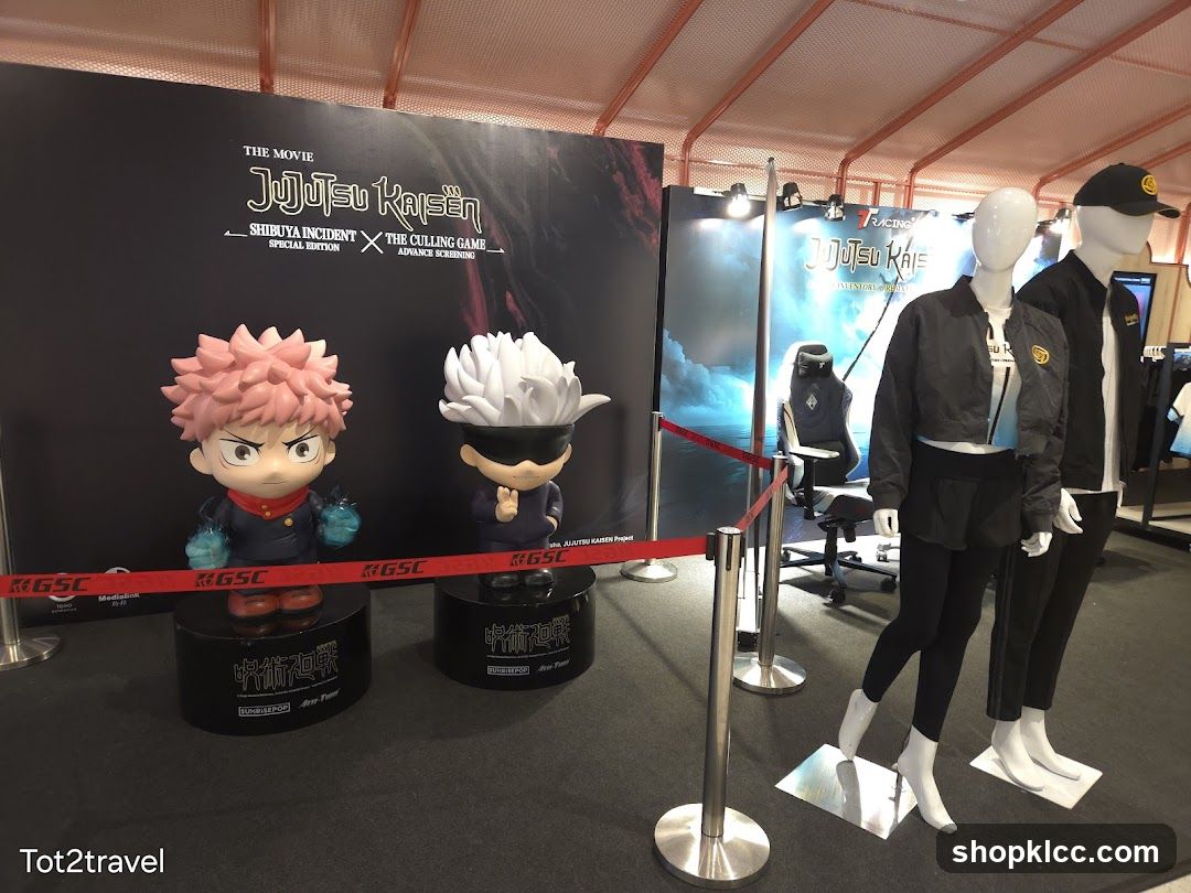 Jujutsu Kaisen Merchandise Display