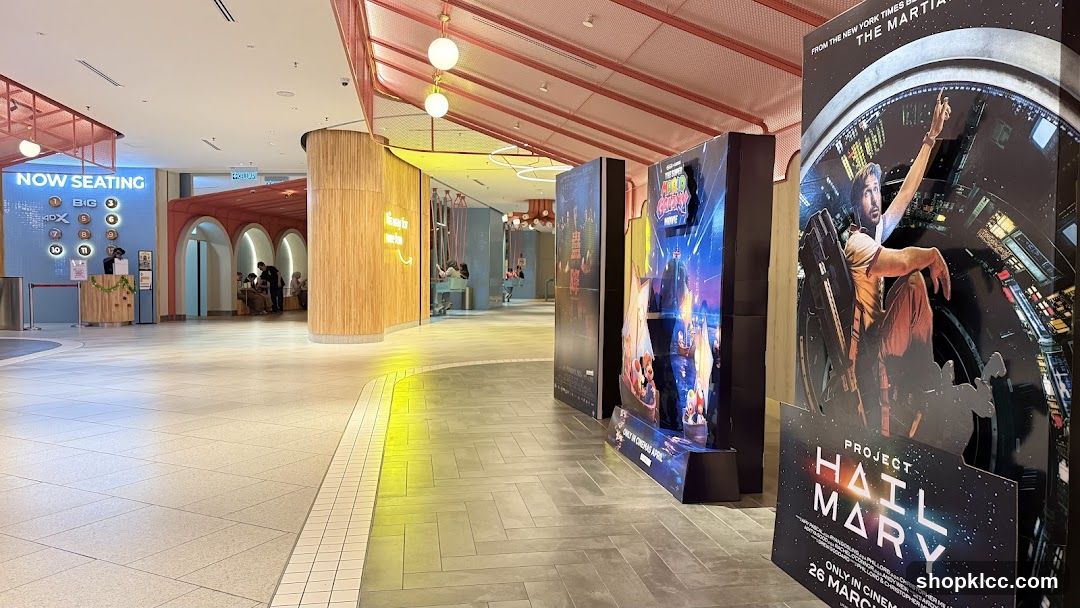 Movie Posters in a Mall