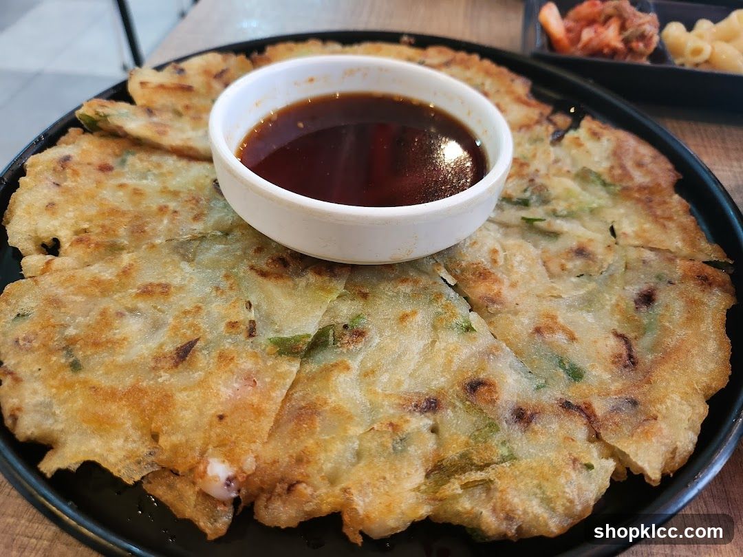 Korean Pancake with Dipping Sauce
