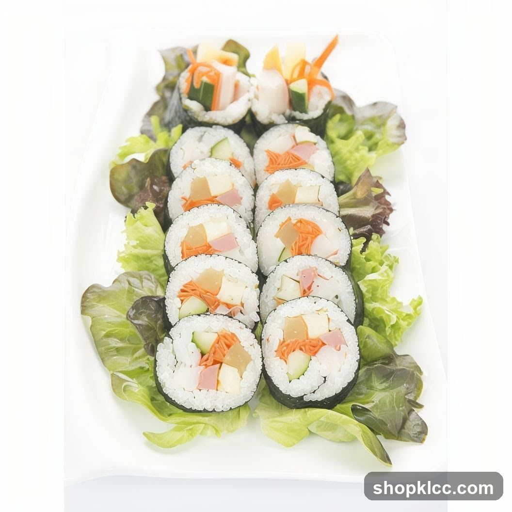 Gimbap Platter