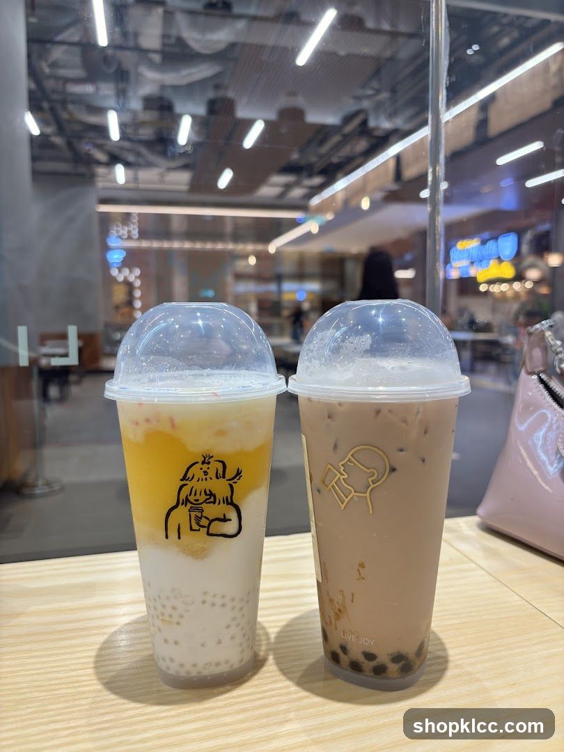 Two Bubble Teas