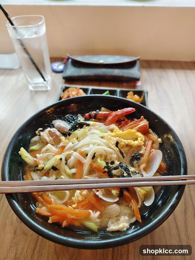Noodle Soup with Side Dishes