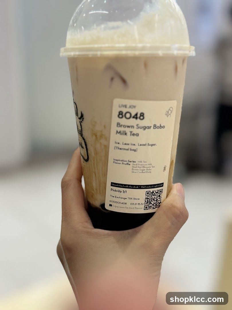 Brown Sugar Bobo Milk Tea