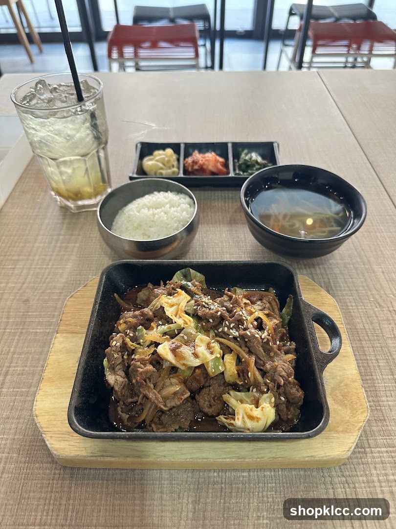 Korean Bulgogi Meal
