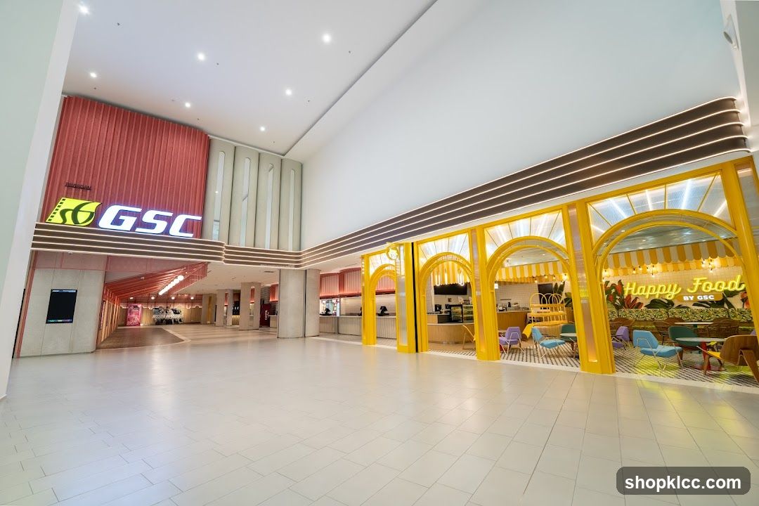 Cinema Lobby and Food Stall