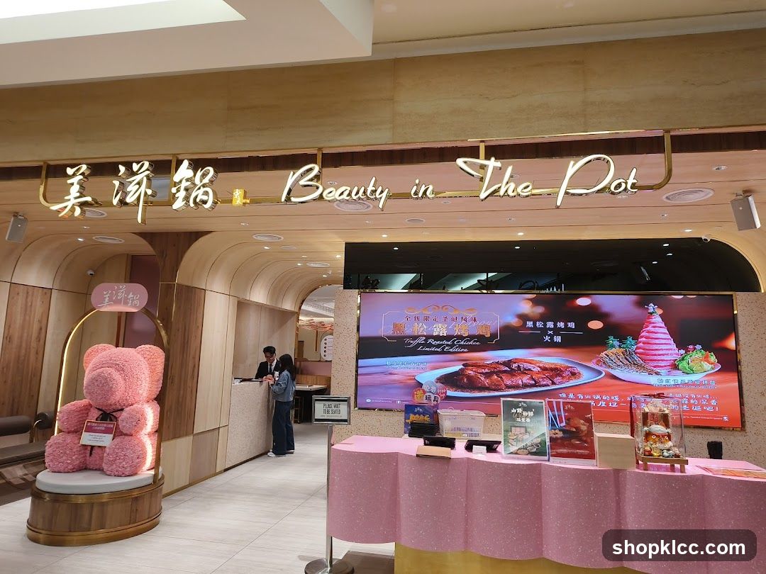 Beauty in The Pot Restaurant Entrance