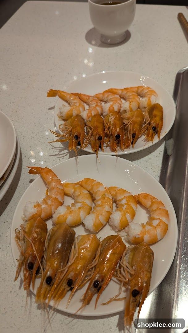 Plates of Shrimp
