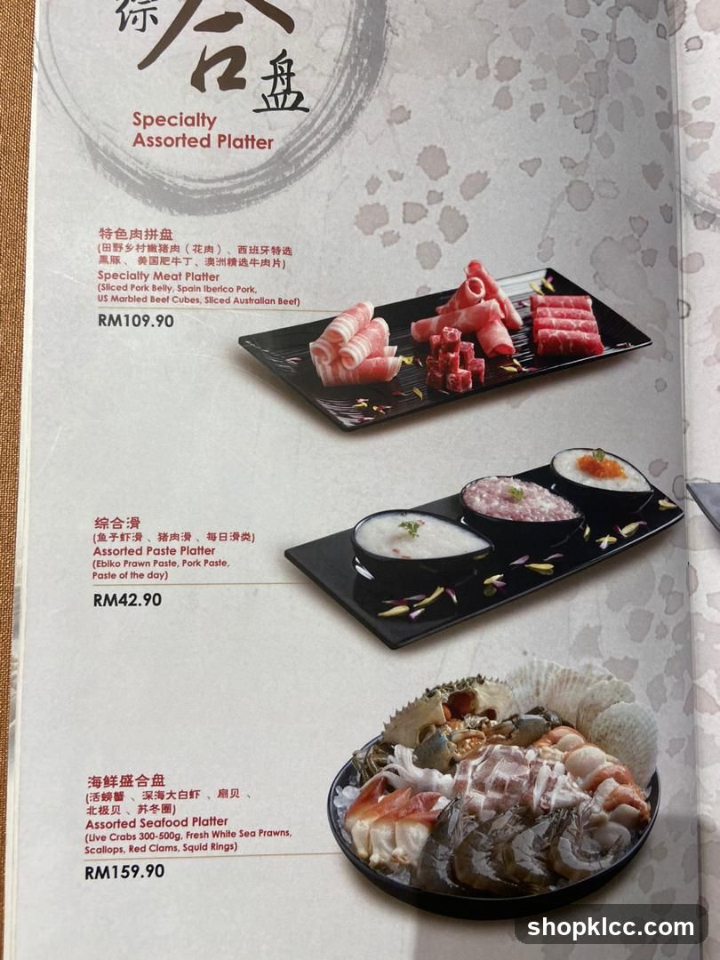 Assorted Platters