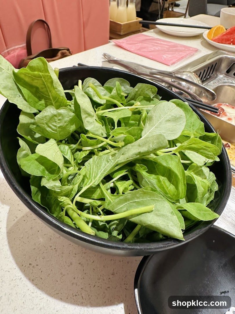 Bowl of Fresh Greens