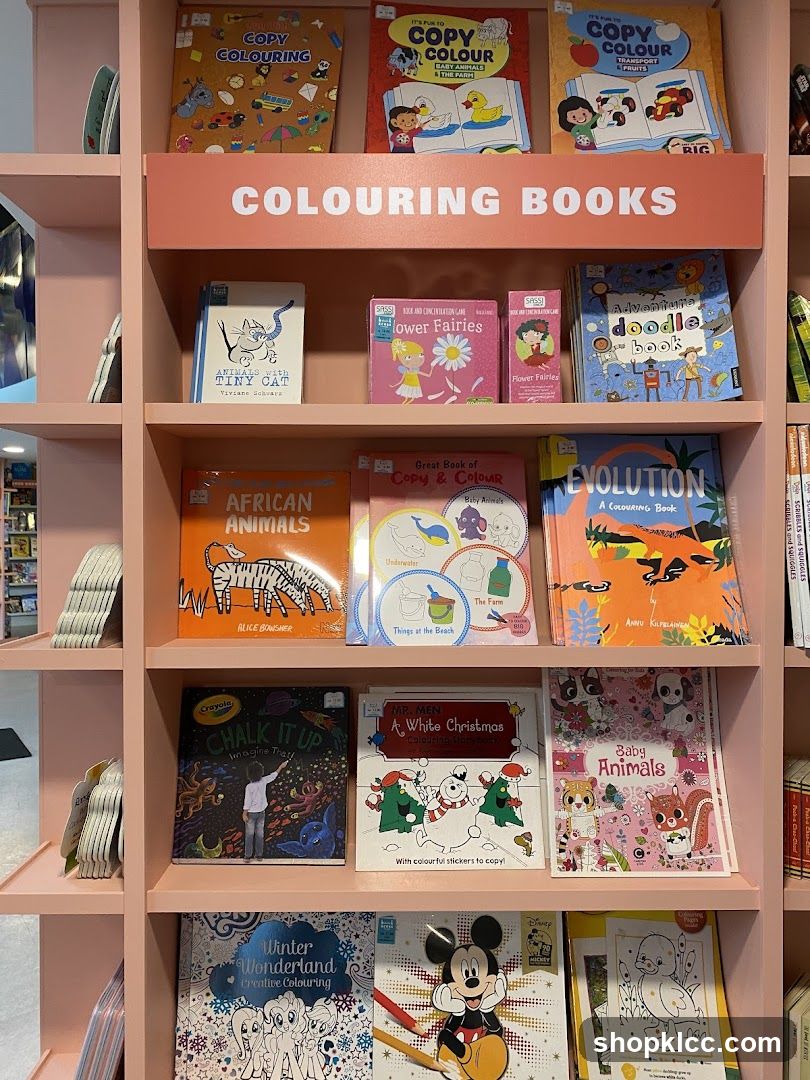 Colouring Books Display