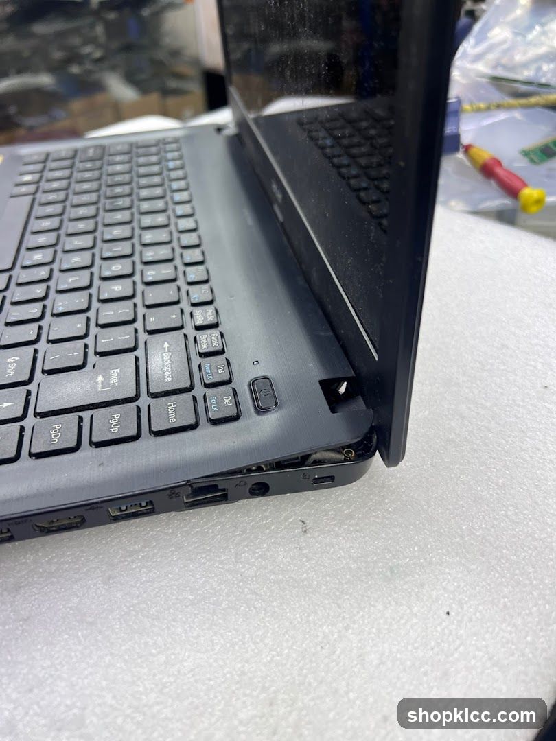 Damaged Laptop