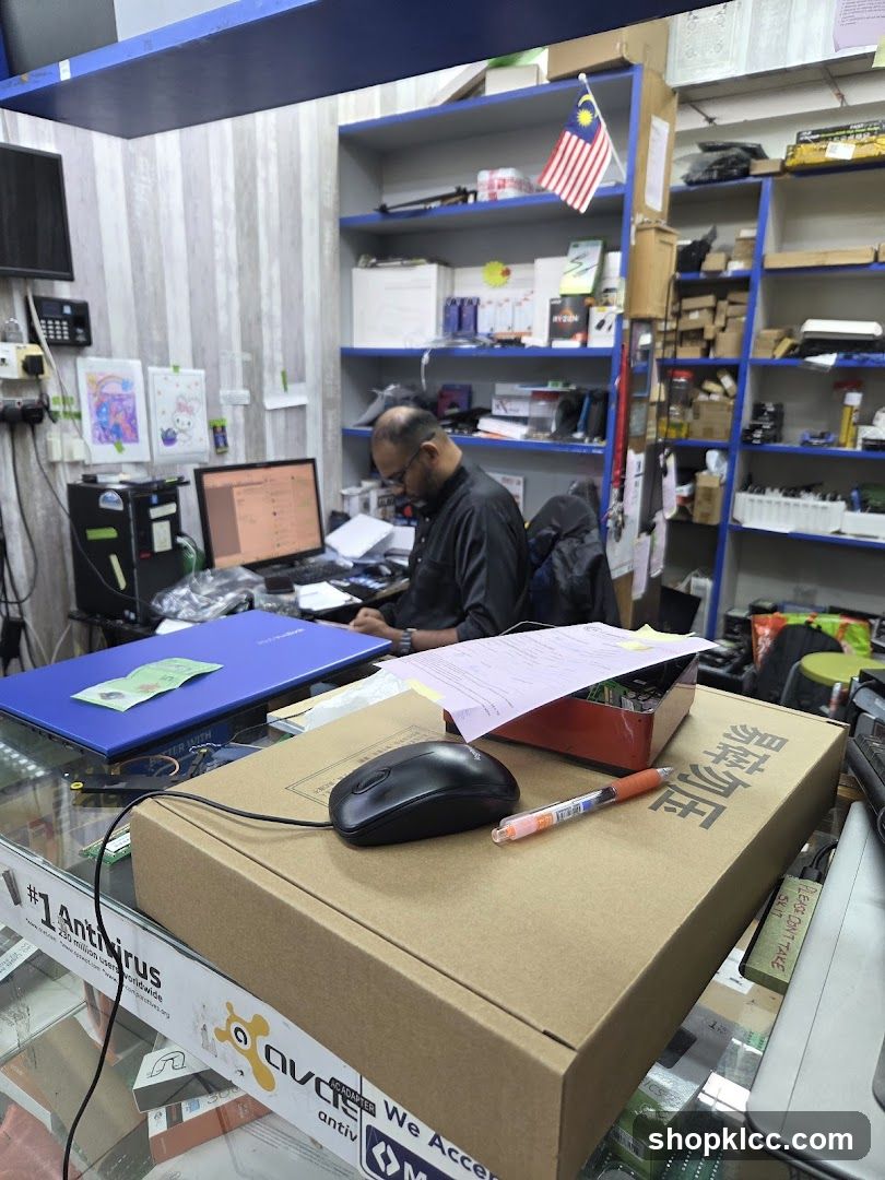 Computer Store Interior