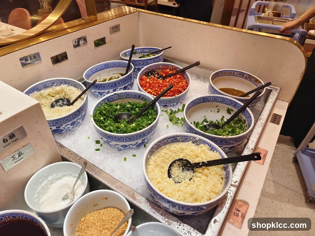 Condiment Bar
