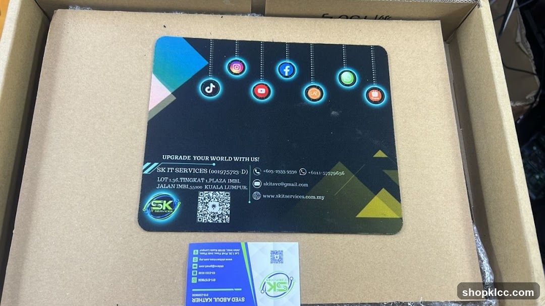 SK IT Services Promotional Card