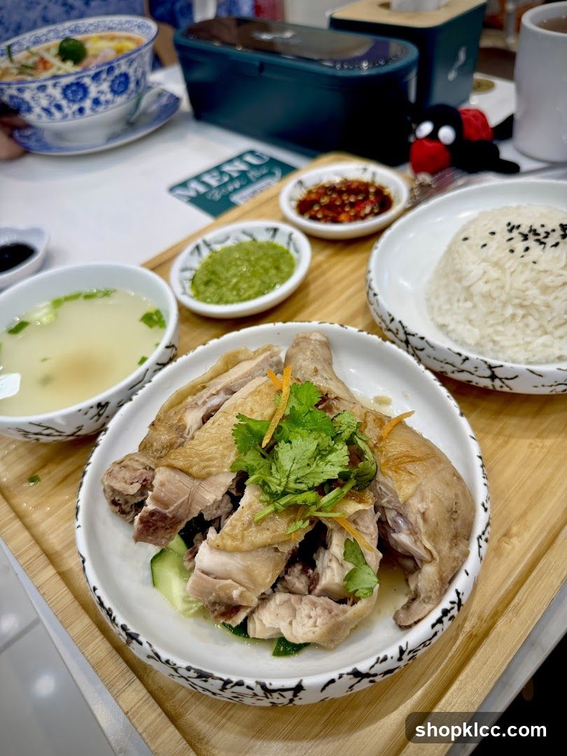 Hainanese Chicken Rice