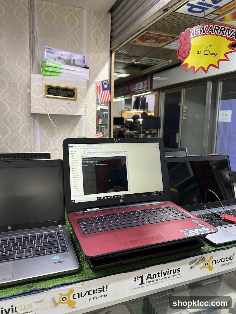 Computer Store Display