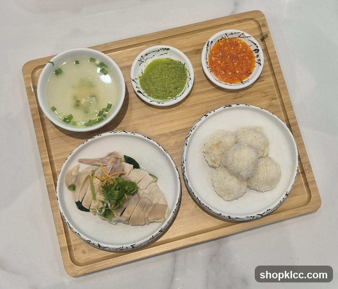 Hainanese Chicken Rice